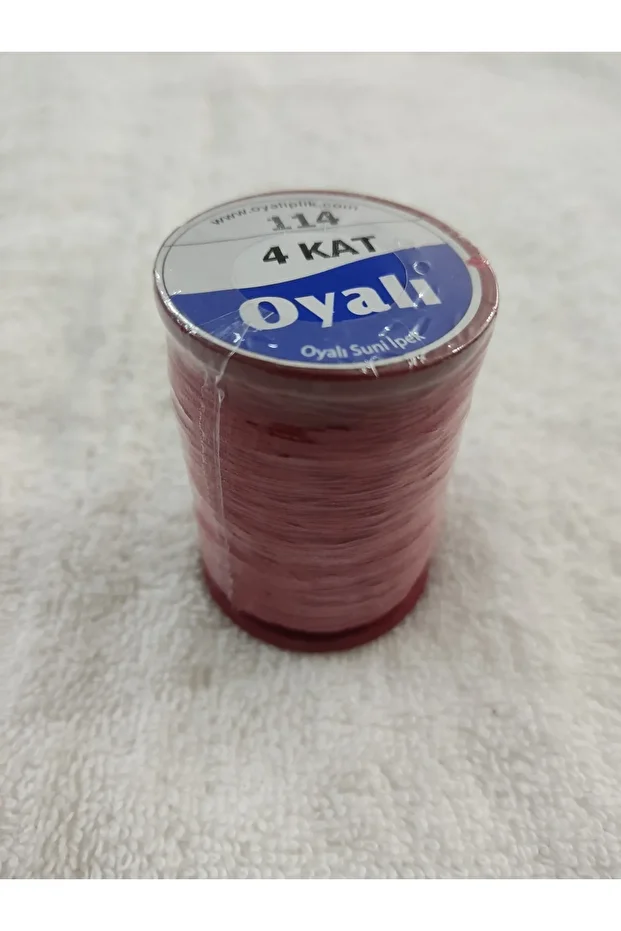 Suni Ipek Ip Oyalı 4 Katlı Iğne Oyası Ve Nakış Ipi - 1