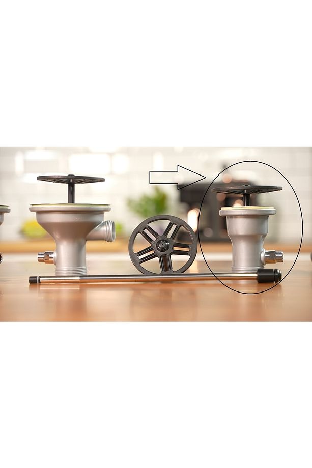 Yüksek Basınçlı Evye Içi Bardak Biberon Blender Mikser Vb. Için Ön Yıkama Aparatı (küçük Sifon ) - 8