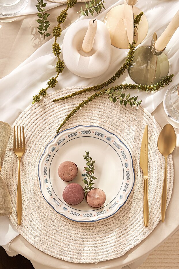 Glitter Amerikan Servis Yuvarlak Gold - 4