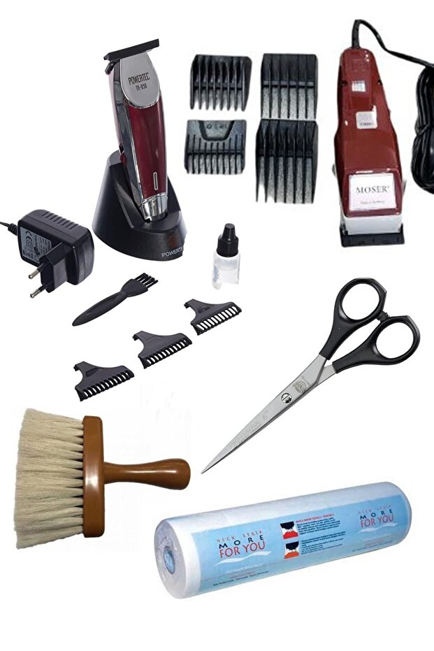 1400 Tıraş Makinesi Ev Tipi Profesyonel Set - 1