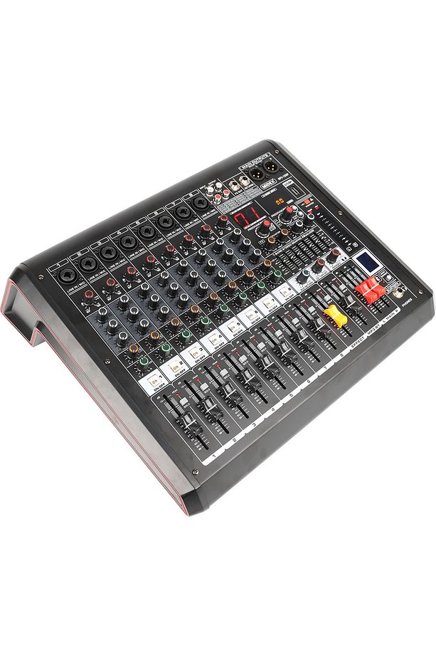 Mpx-1200p Power Mikser Amfi 8 Kanal 2x600w Multi Efekt Bt Eq Usb - 3