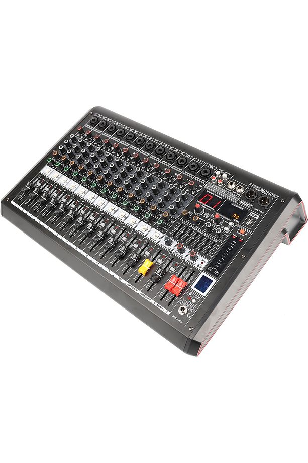Mpx-1600p Power Mikser Amfi 12 Kanal 2x800w Multi Efekt Bt Eq Usb - 3