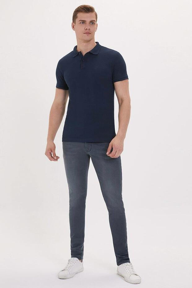 Erkek Lacivert Tshırt - 4