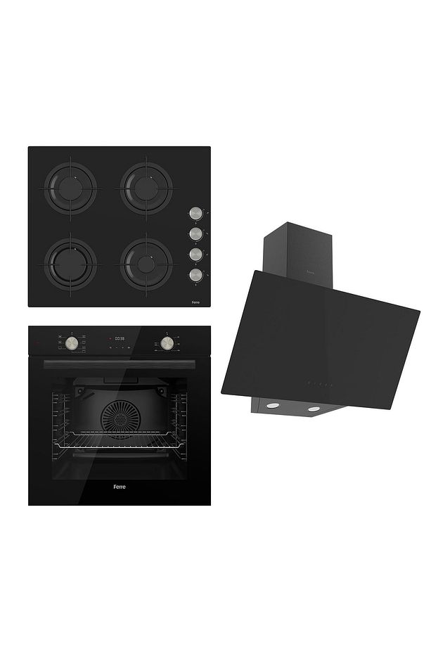 Flowart Serisi Siyah Set (cs205 + Qms63cs +d077 ) - 1