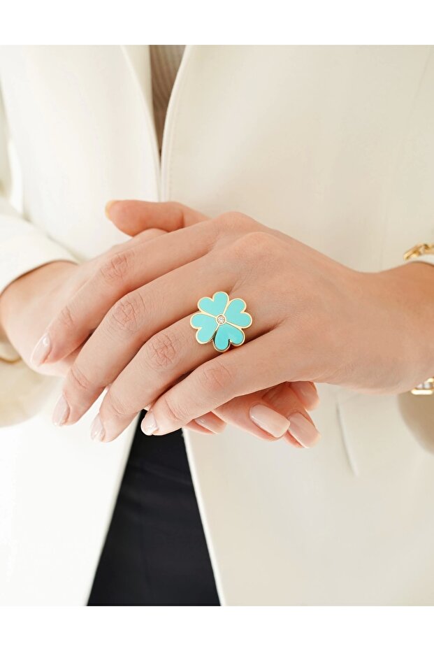 Mineli Yonca Yüzük - 1