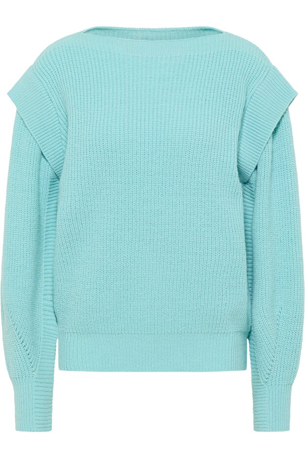 Grobstrick Pullover - 1