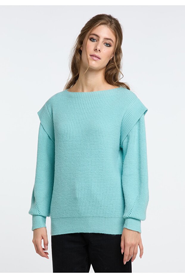 Grobstrick Pullover - 2