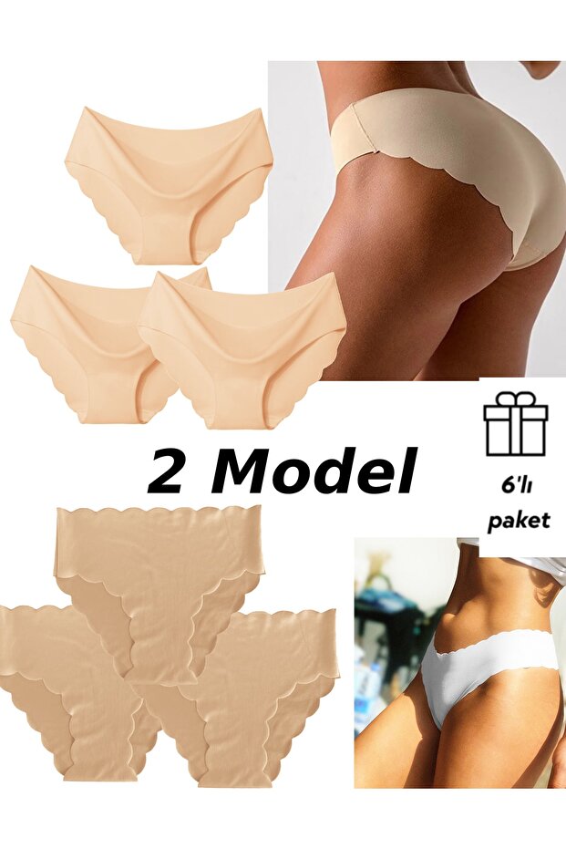 Panties Laser Panties 2 Separate Daisy Model Imported Panties Pack of 6