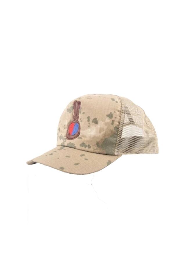 Camouflage Hat with Crescent and Star Chalet Model
