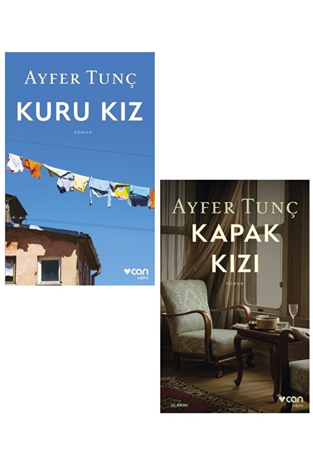 Ayfer Tunç 2 Kitap Set - Kuru Kız - Kapak Kızı