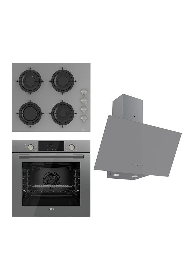 Flowart Serisi Gri Set (cs208 + Qms63cpr +d079 ) - 1