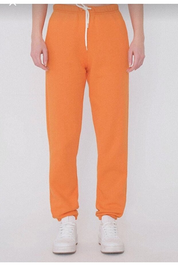 بنطال رياضي Jogger باللون البرتقالي