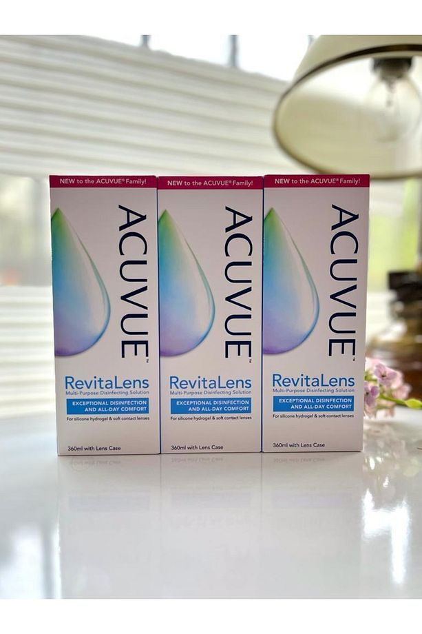 Revitalens Dezenfektan Lens Solüsyon 360 Ml 3 Adet - 2