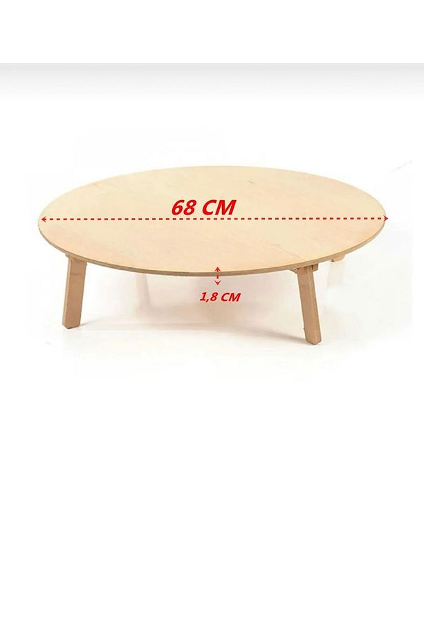 Yer Sofrası 68 Cm (VERNİKSİZ VE CİLASIZDIR) Mdf Kaplama - 3