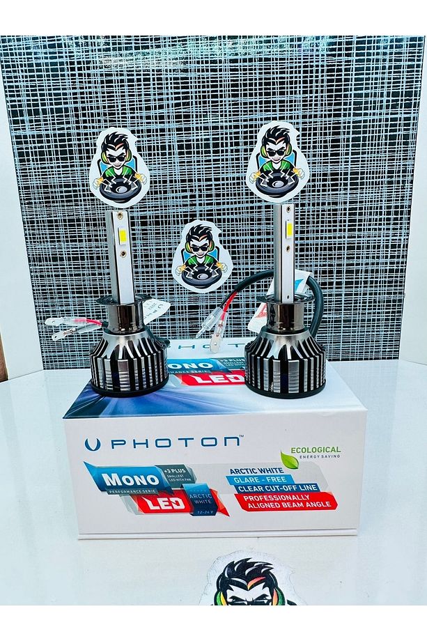 Mono H1 Led Xenon 7000 Lümen Headlıght 3 Plus Yüksek Işık - 5