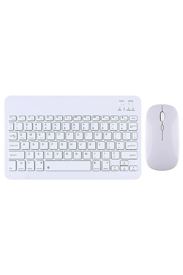 Iphone 14 Pro Bluetooth Klavye Uyumlu Kablosuz Bluetooth Q Klavye - 3