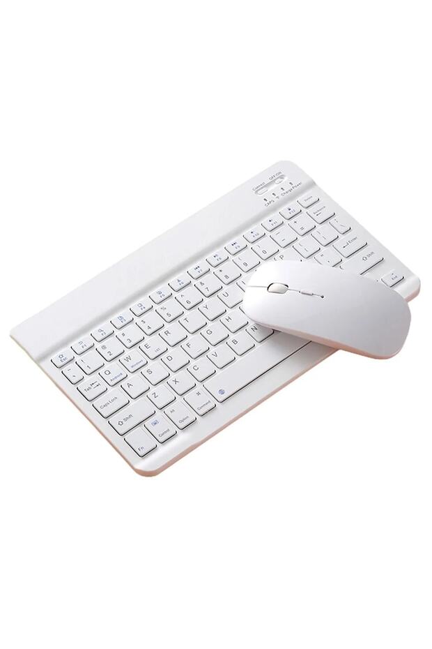 Samsung Galaxy Tab A8 10.5 Sm-x200 2021 Uyumlu Kablosuz Bluetooth Q Klavye - 3