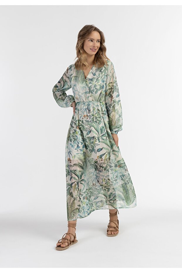 Rochie Maxi cu maneca lunga Maxiklid - 2