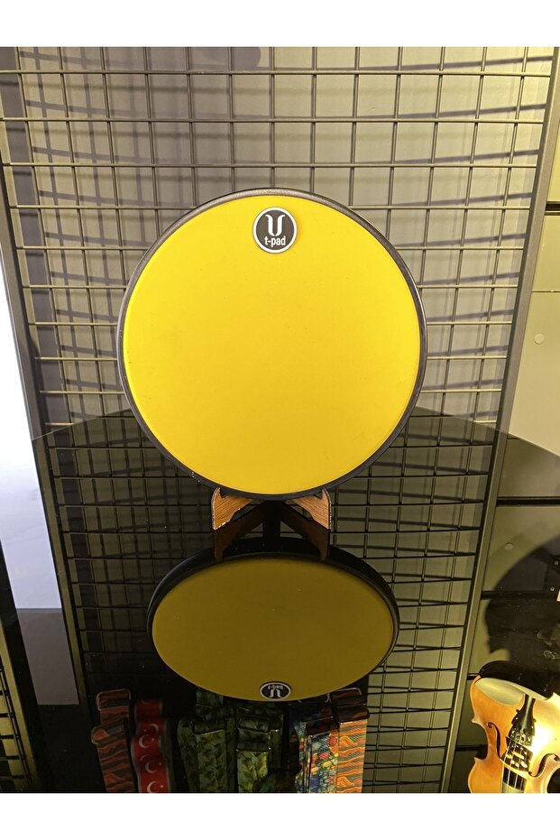Practice Pad, 10 Inç, Tek Taraflı Kauçuk Yüksek Kalite Ve Hassasiyet. Drum Pad, Davul Çalışma Padi - 2