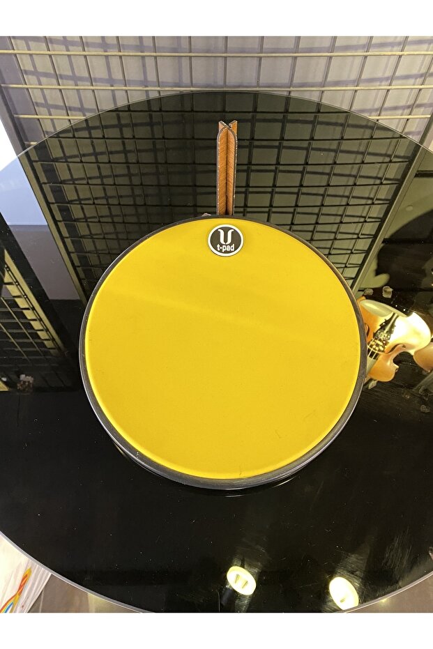 Practice Pad, 10 Inç, Tek Taraflı Kauçuk Yüksek Kalite Ve Hassasiyet. Drum Pad, Davul Çalışma Padi - 4