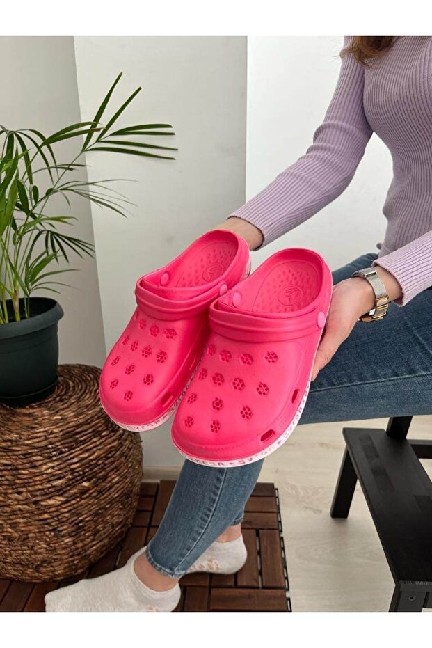 Very Light Soft Closed Front Sabo Hospital Slippers Nurse Doctor Slippers Beach Pool Beach Slippers