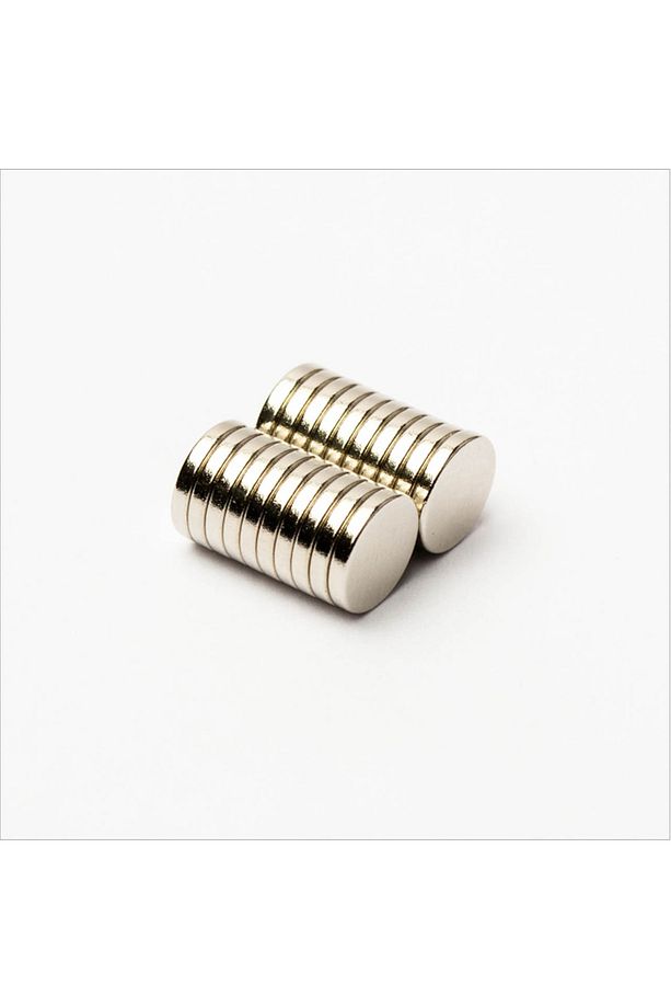 40 Adet Yuvarlak Mini Neodyum Mıknatıs Magnet - D5x1mm - 4