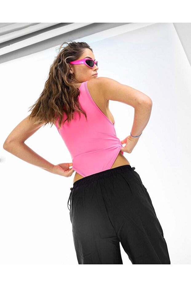 Vixen Basic Pembe Bodysuit - 3