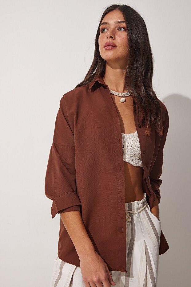 Női Cocoa Oversize Long Basic ing DD00842 - 1