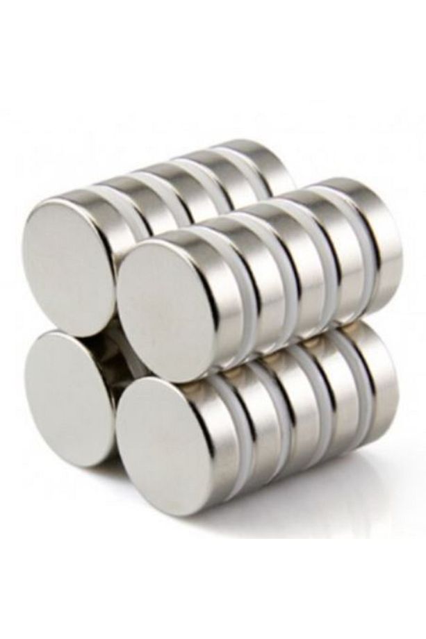 Neodyum Mıknatıs Magnet Yuvarlak D15x5 Mm - 2 Adet - Deney Mıknatısı - 4