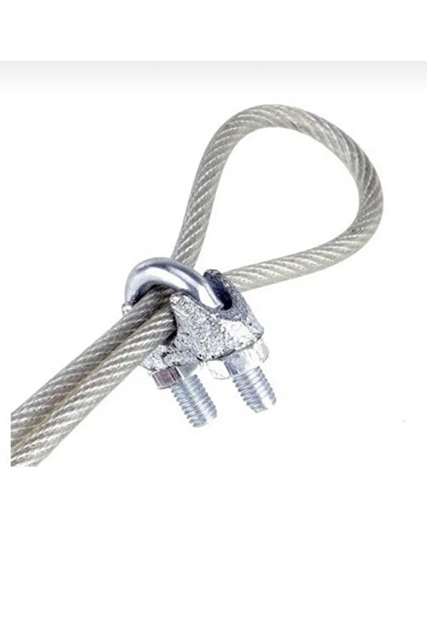 A Tipi Halat Klemensi 6 Mm (10 Adet) - 3