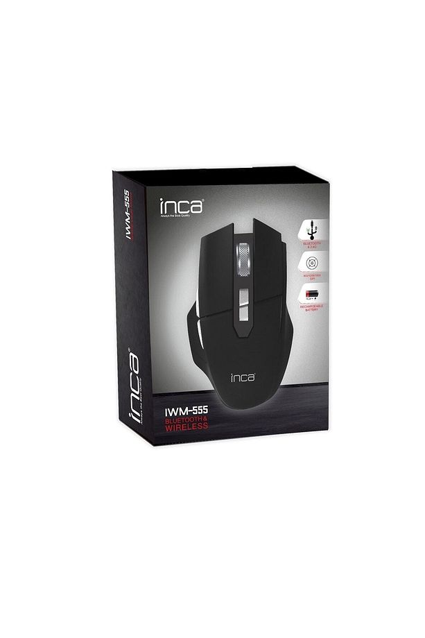 Iwm-555 Bluetooth Ve Wireless Special Large Rechargeable Mouse - 5