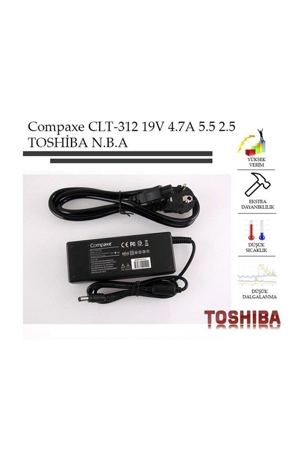 Clt-312 19v 4.74a 5.5-2.5 Toshiba Notebook Adaptörü - 2