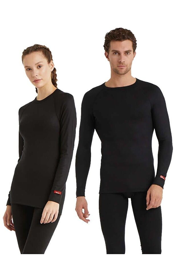 Unisex Black Thermal T-Shirt Level 2 9259