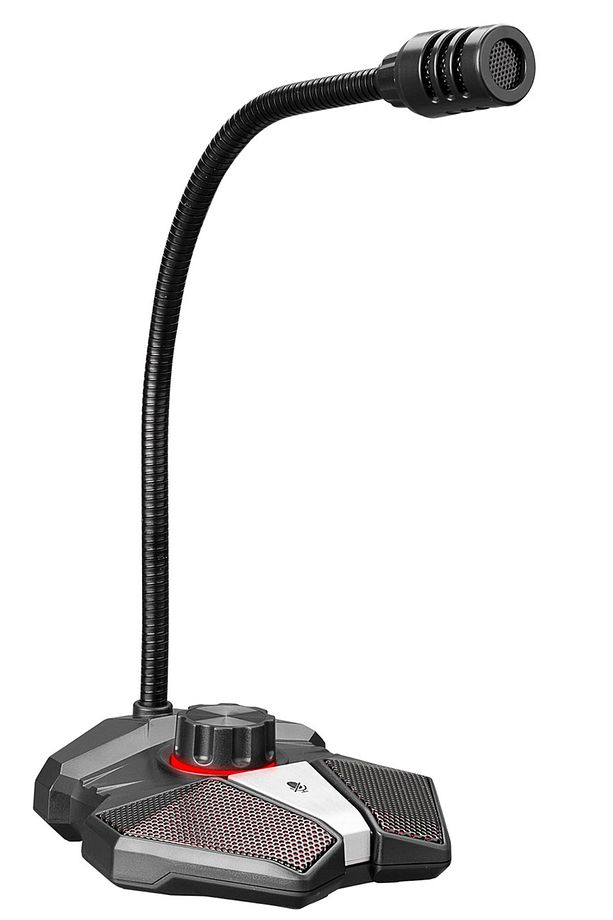 Rmx-m8 Tornado Gri Usb Masaüstü Led Mikrofon - 2