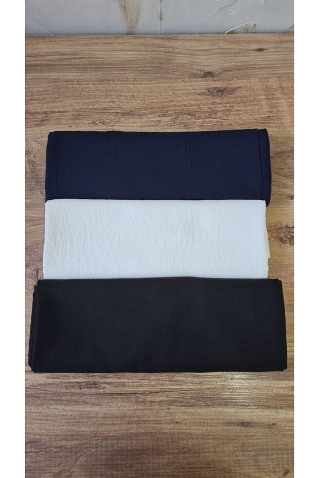 Hijab Women's Cotton Jazz Scarf Model-Set of 3