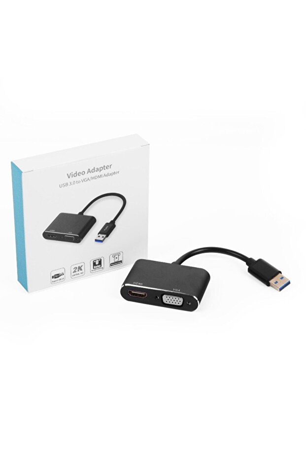 DK-AC-UGA35 VGA-HDMI USB 3.0 GÖRÜNTÜ ADAPTÖRÜ - 7