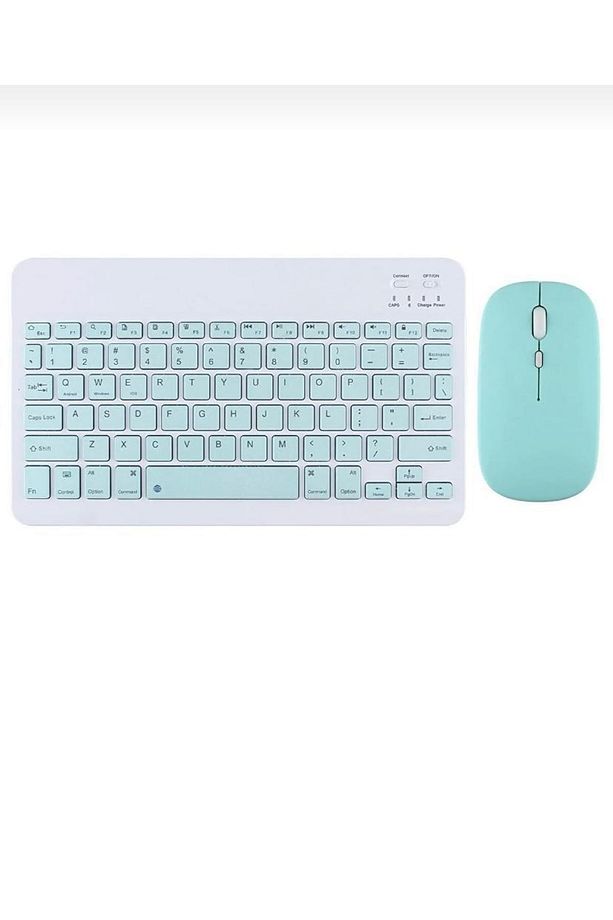 Ipad 10. Nesil 10.9 2022 A2696 A2757 A2777 Uyumlu Kablosuz Bluetooth Klavye Mouse+set - 1