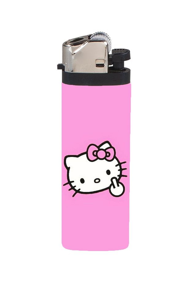 Çakmak Hello Kitty Orta Parmak Full Kaplamalı Gazlı Çakmak - 1