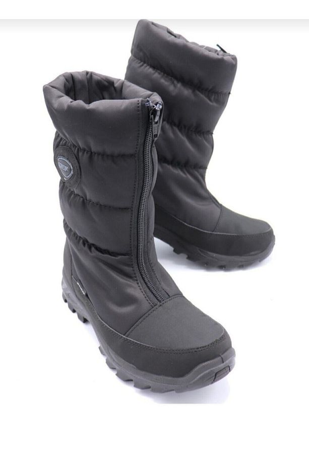 Su Geçirmez Siyah Bayan Kar Botu Z5547ts - 1