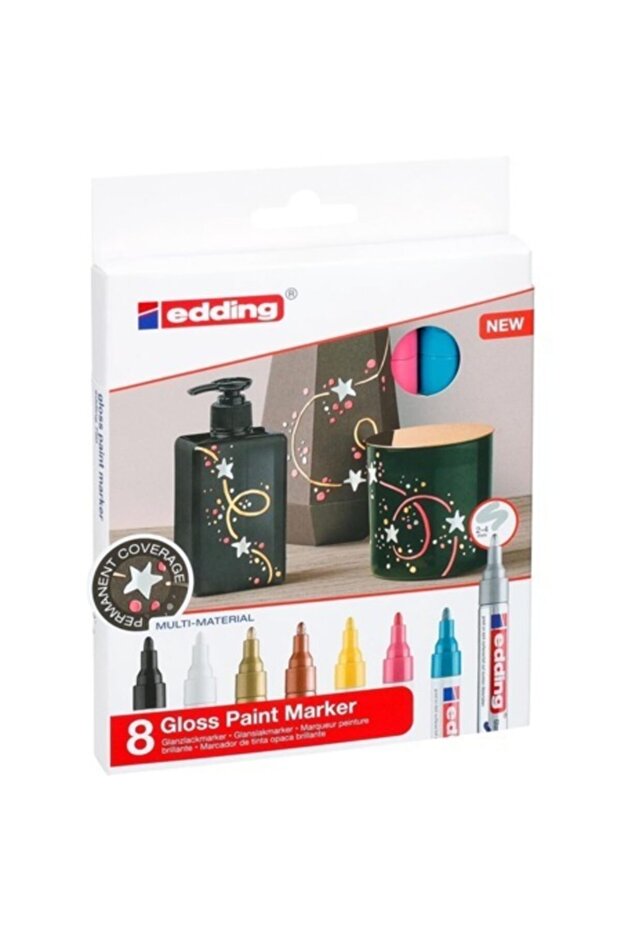 750 Tam Örtücü Boya Kalem Seti 8'li - 1