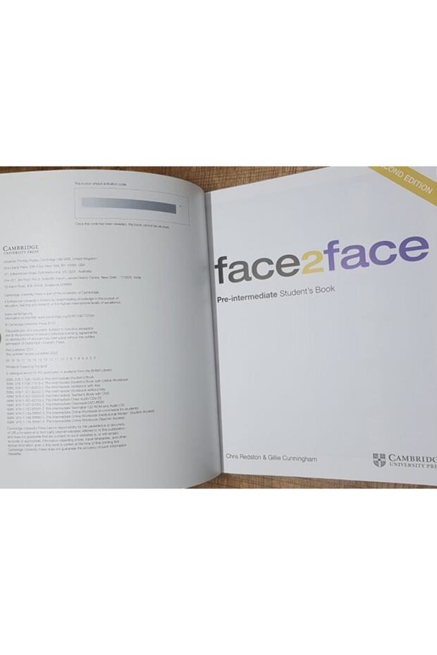 Face2face Pre-ıntermediate Student's Book With Online Workbook - 2