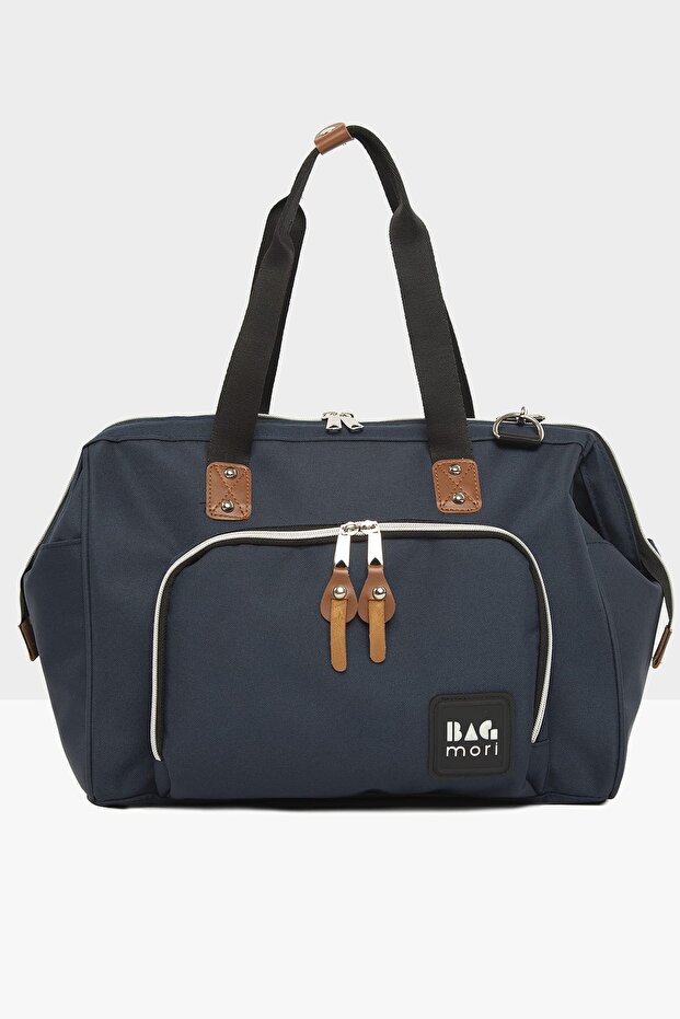 Navy Blue Hanging Mother Baby Care Bag M000002154