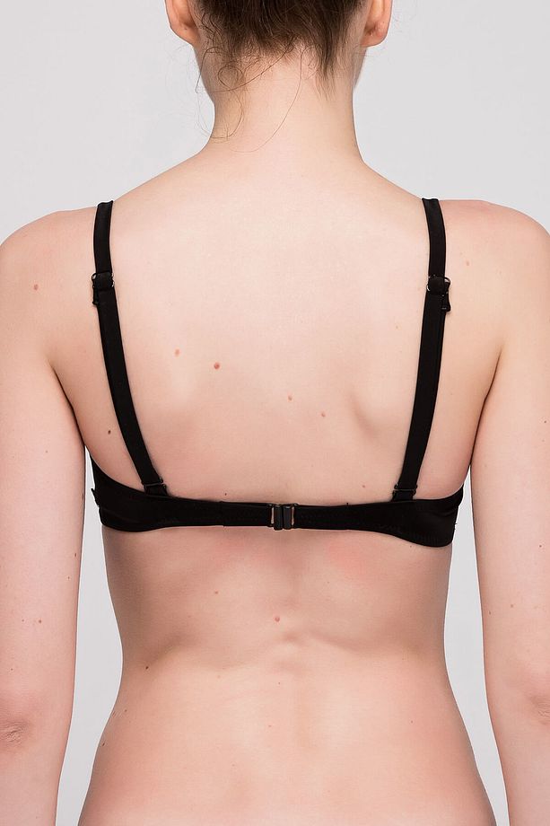 Kadın Siyah Destekli Bikini Üstü CBAD092D04 - 2