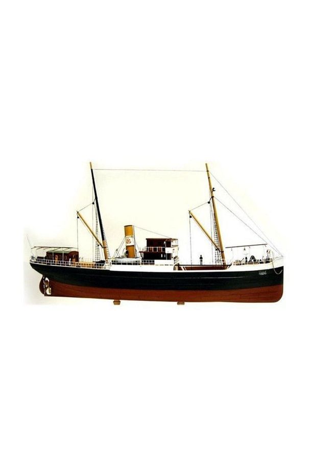 1/87 Ölçek, 123 Bandırma Vapuru, Ahşap Maketi - 1