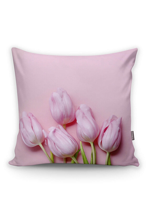 Rose Picture Digital Printed Decorative Pillow Throw Pillow Bristle