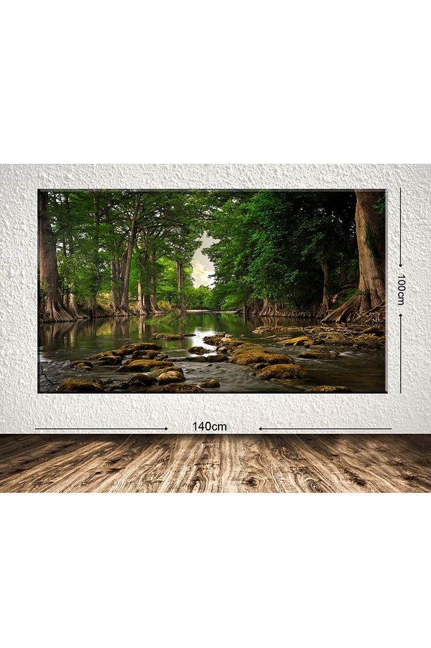 Dev Boyut Manzara Kanvas Tablo 100x140cm - 1