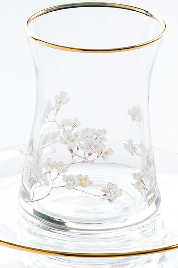 Sakura Cam 12 Parça Çay Takımı 160 Ml Şeffaf - 2