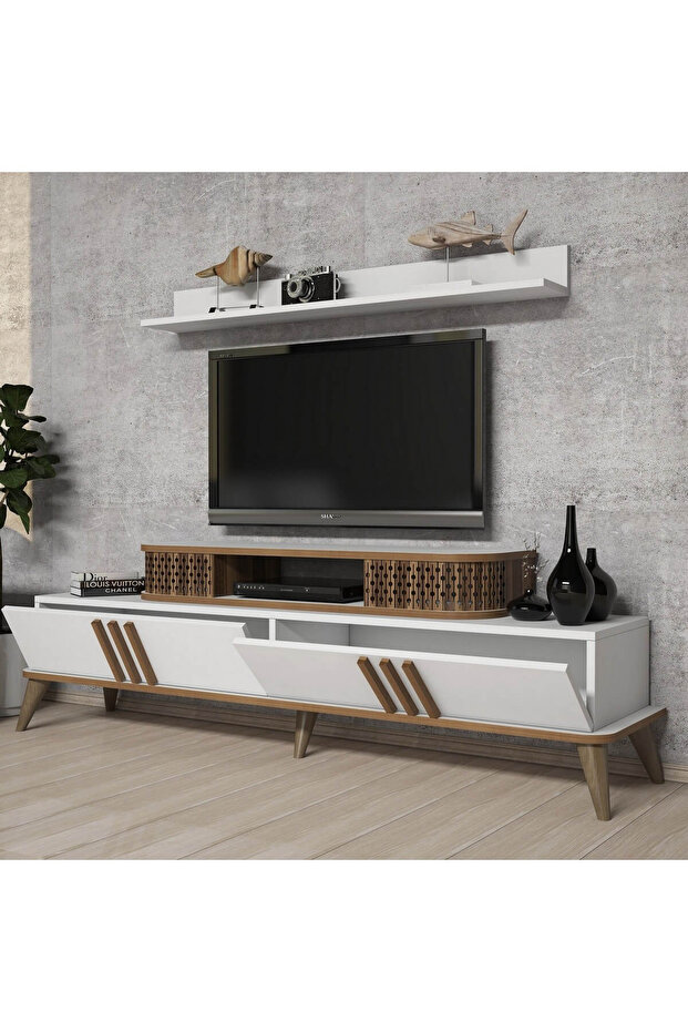 Eylül Tv Ünitesi - Beyaz - 2