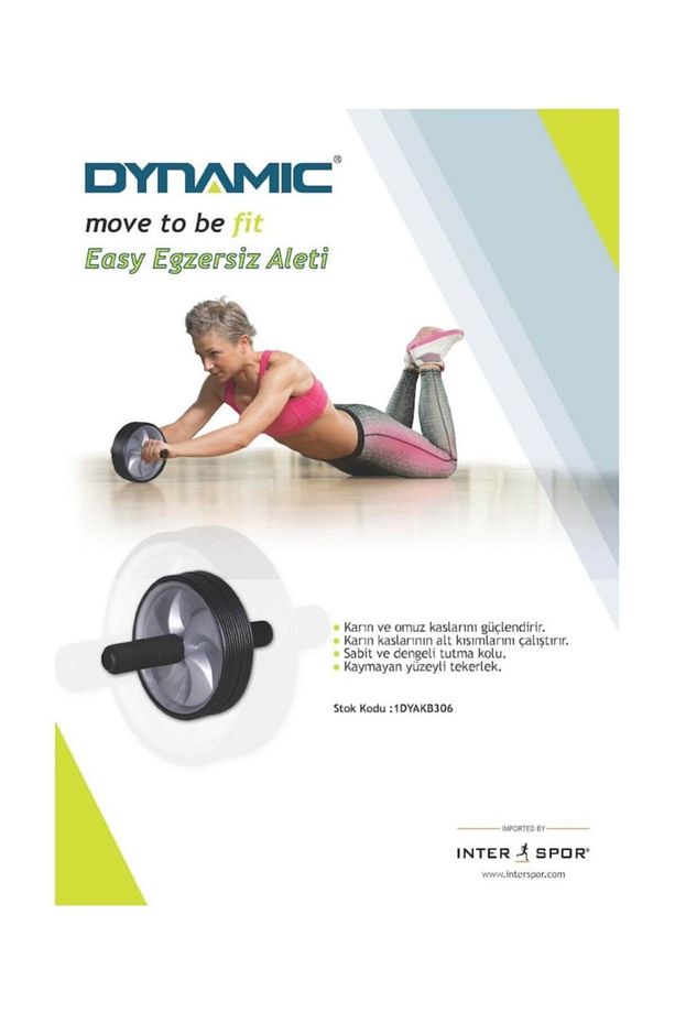 1DYAKB306 Egzersiz Tekerleği Wheeled Exerciser - 1