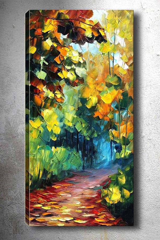 30x90cm Dekoratif  Kanvas Tablo - 1
